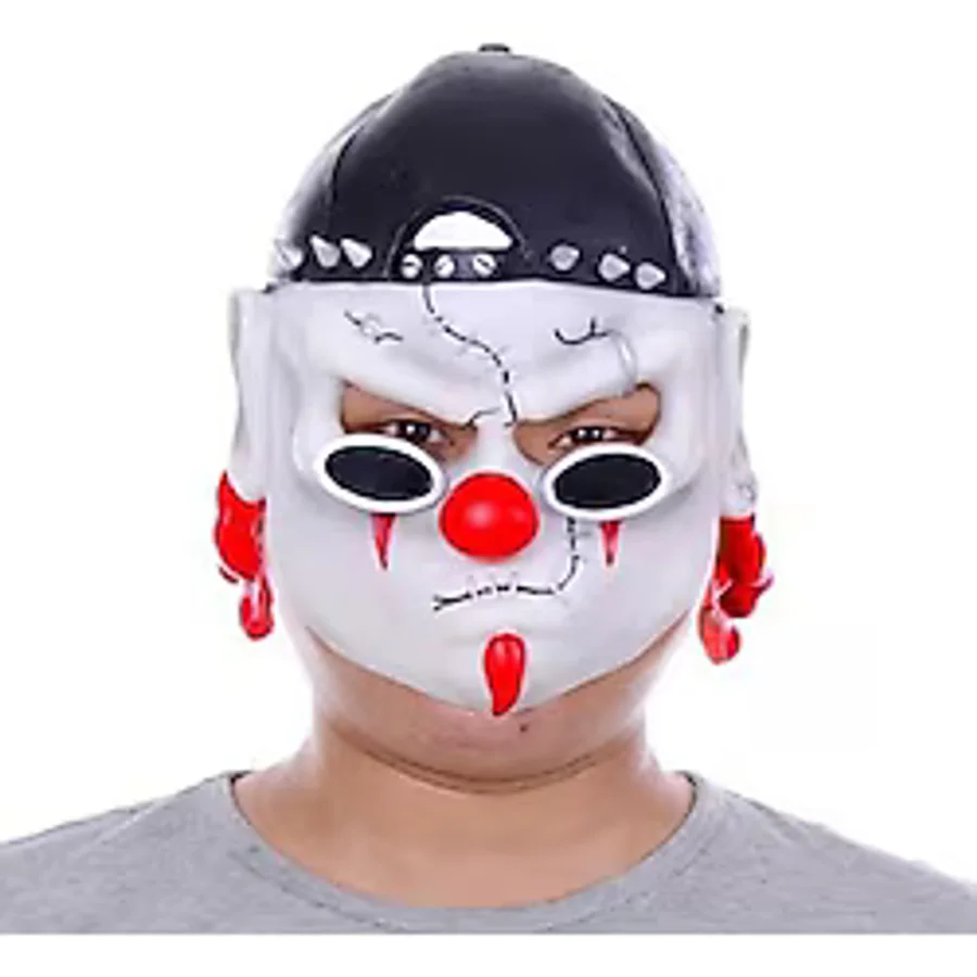 Şapkalı Lateks Maske