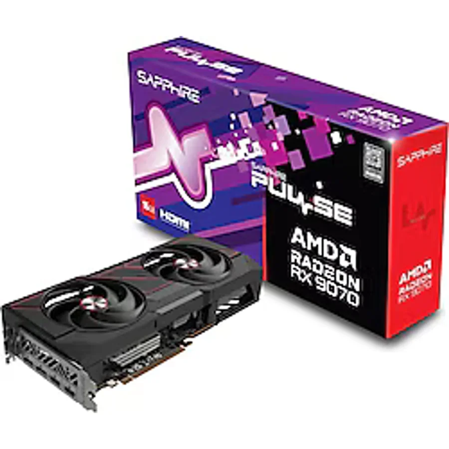 Sapphire RX 9070 Pulse 11349-03-20G 256 Bit GDDR6 16 GB Ekran Kartı