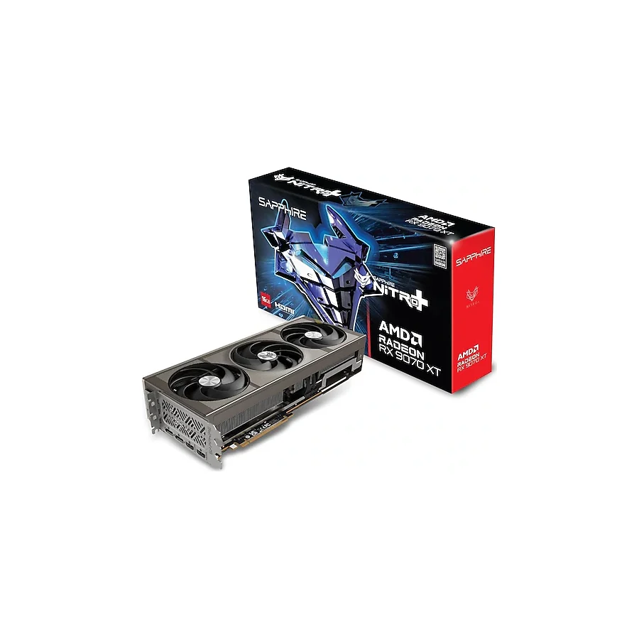 Sapphire RX 9070 XT Nitro+ 11348-01-20G 256 Bit GDDR6 16 GB Ekran Kartı