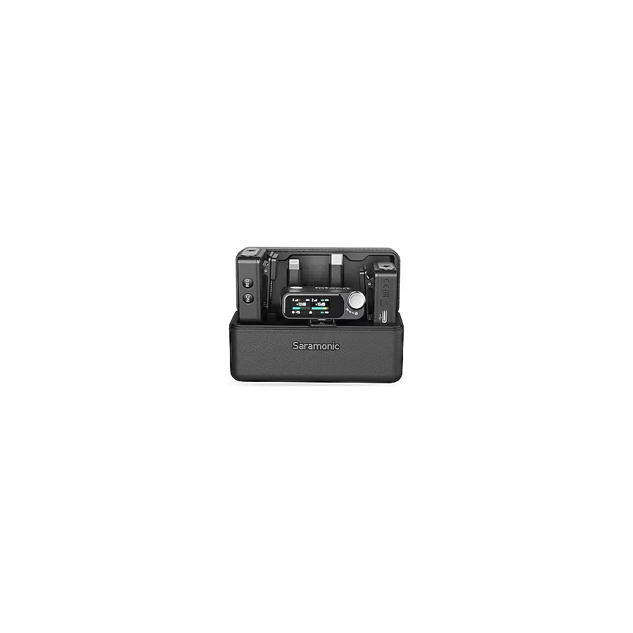 Saramonic Ultra-01 Kablosuz Yaka Mikrofonu, 32-Bit Kayan Kayıt, Zaman Kodu Senkronizasyonu, Gürültü Engelleme, Ipx5 Suya Dayanıklılık, 984' Menzil, 130DB Spl, Kameralar, Akıllı Telefonlar İçin,