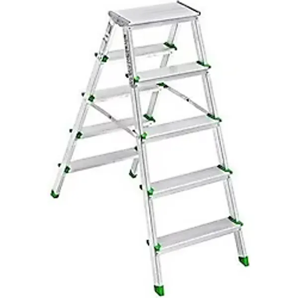Saraylı 1205 Metal Çift Çıkışlı 5+5 Basamaklı Merdiven