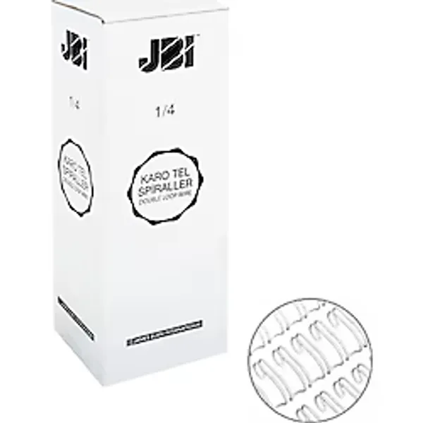 Sarff 1/4 BEYAZ JBI KAROTEL KUTU 100 Adet