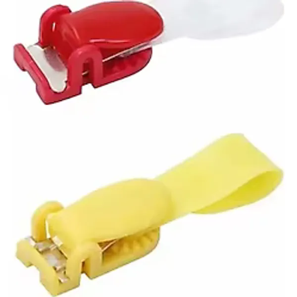 Sarff Plastik Nato Tipi Klips Kırmızı (100 lü Kutu)