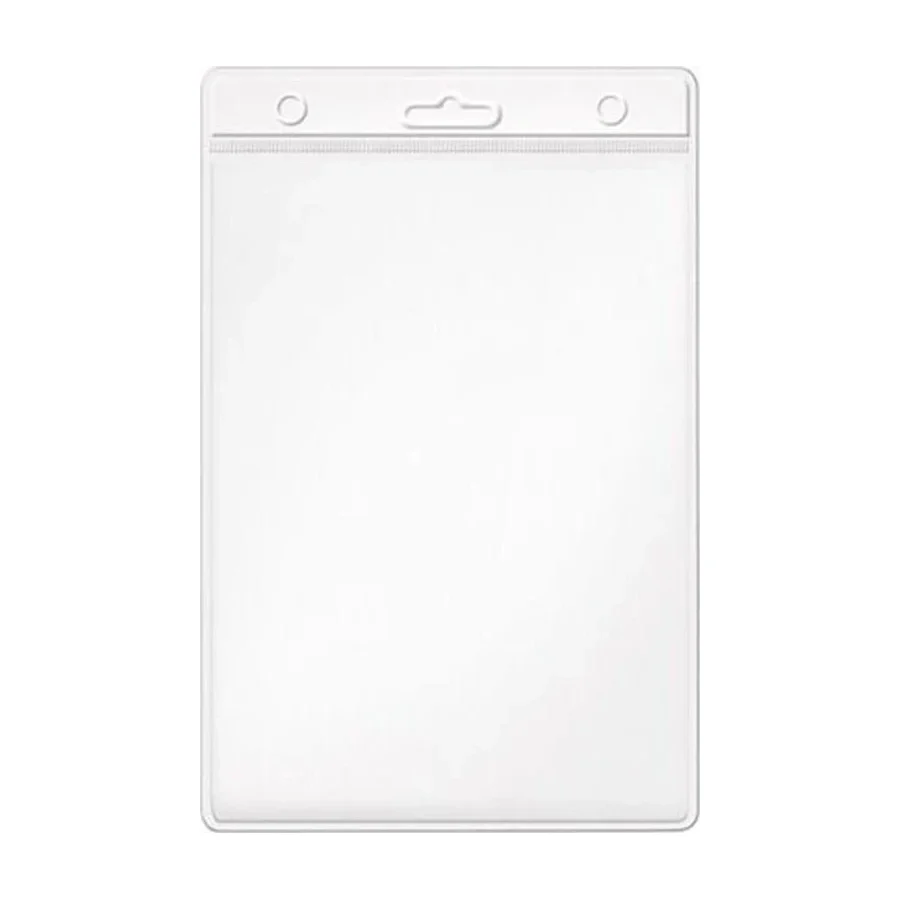 Sarff Yaka Kartı Poşeti Dikey Şeffaf 10X14,5 Cm 100 Lü (1 Paket 100 Adet)