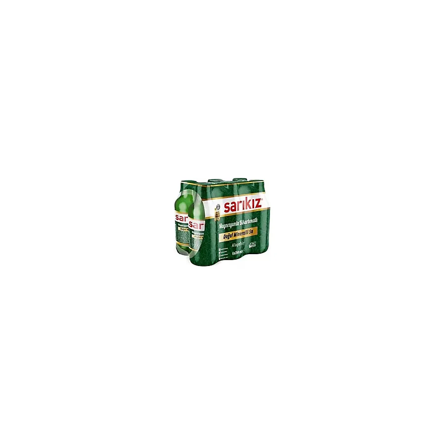 Sarıkız Sade Maden Suyu 6x250 ml