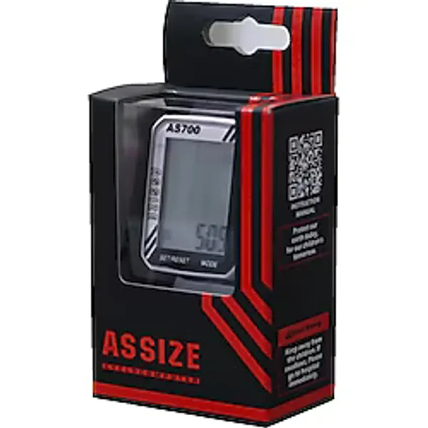Sarissa Assize AS-700 BİSİKLET Km Saati Kablolu 11 fonksiyonlu Bisiklet Yol Bilgisayarı Hız Göstergesi