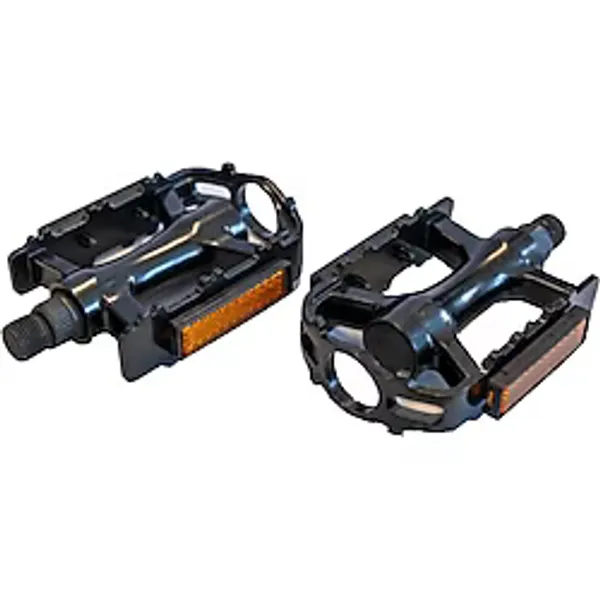 SARİSSA BİSİKLET ZOZO - Pedal - HF-602 W/Ball, W/Ref - Siyah Reflektörlü Bisiklet Pedalı Alüminyum Bisiklet Pedalı