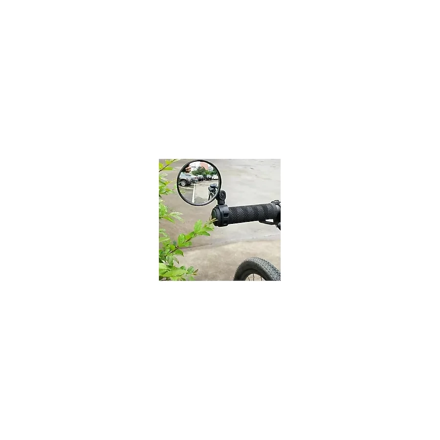 Sarissa Geniş Açılı Gidon Bağlantılı Ayna 360 Derece Dönen Vidalı Bisiklet Scooter Dikiz Aynası