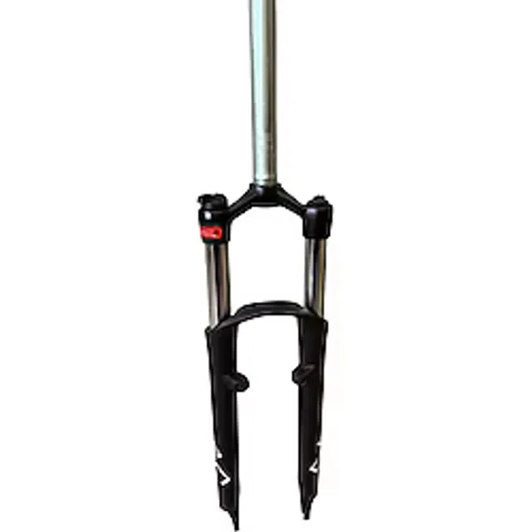 Sarissa ZOOM M/LO 26" Jant Kilitlenebilir Bisiklet Maşası 1-1/8 QR Amortisörlü Maşa Disk Fren Uyumlu Siyah Sarı