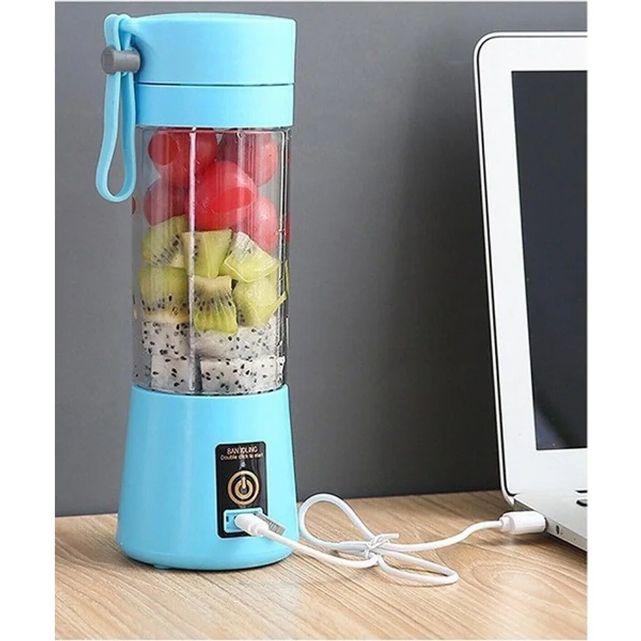 Şarjlı 380ML 6 Bıçaklı Smoothie Blender, Milkshake ve Margarita Hazırlama Aracı