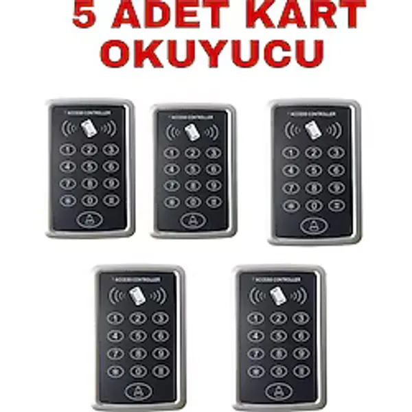 Sarkey SR-204 Mf Mifare Kartlı ve Şifreli Geçiş Sistemi Rfıd Kart Okuyucu 13.56 Mhz - 5 ADET