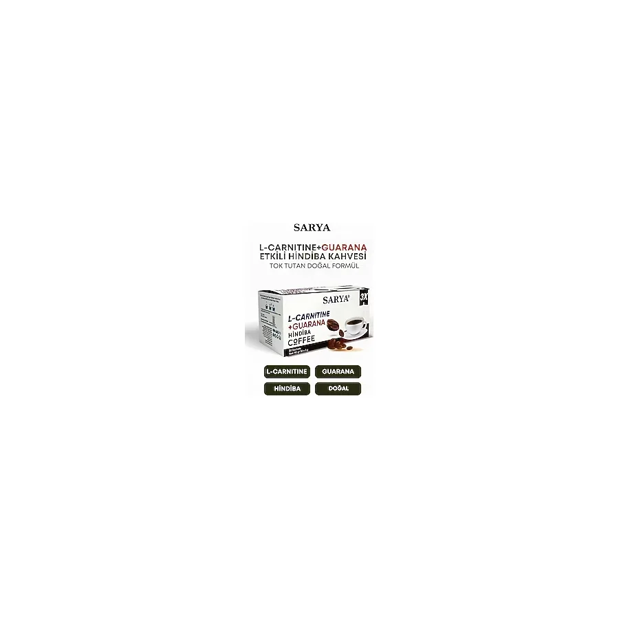 Sarya 3X Form Kahvesi L-Carnitine Guarana Hindiba 30 Saşe