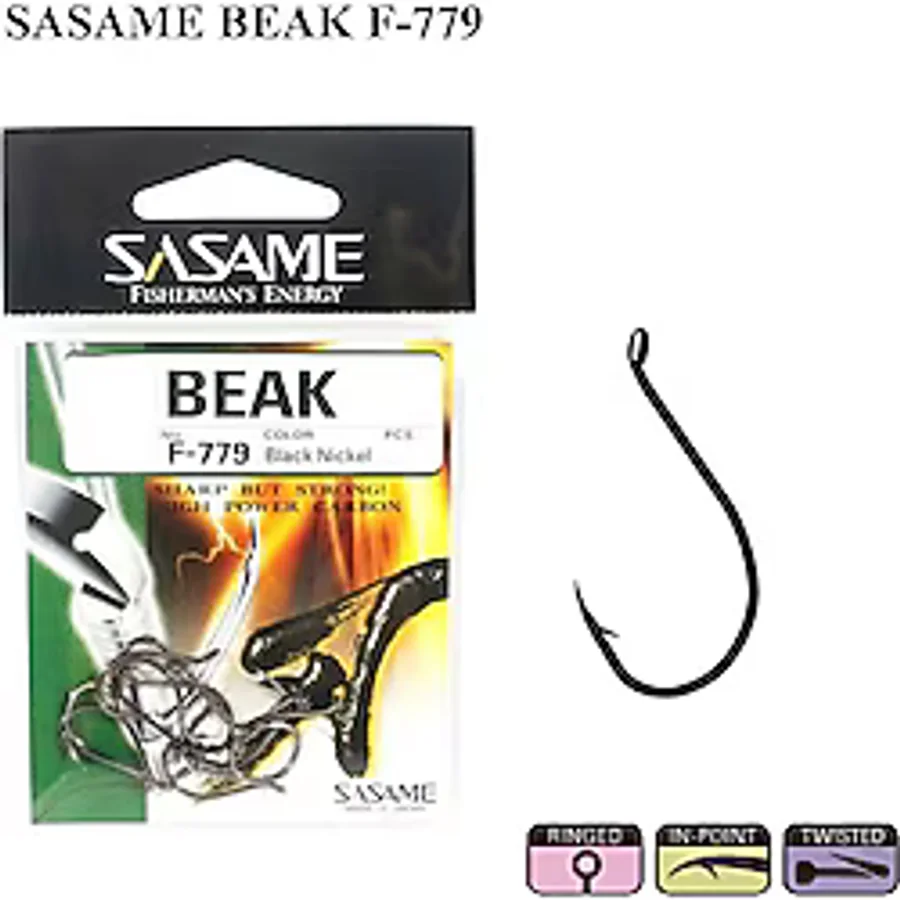 Sasame Beak F-779 Black Nickel İğne İğne No : 3