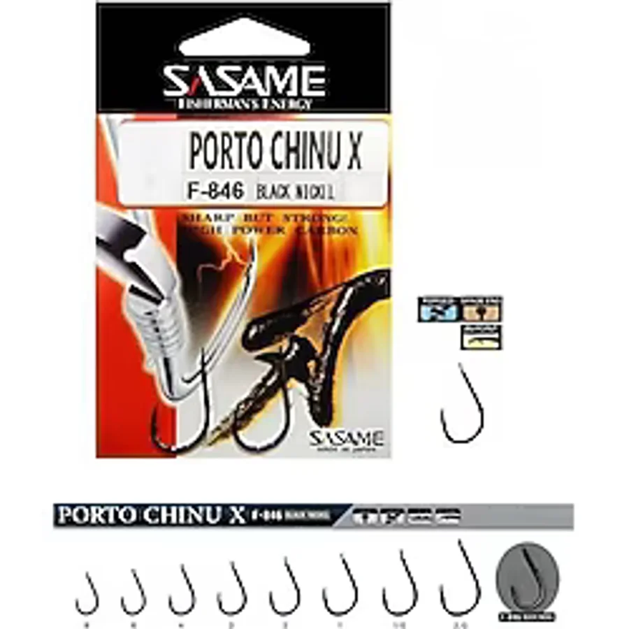 Sasame F-846 Porto Chinu X Olta İğnesi, No:4