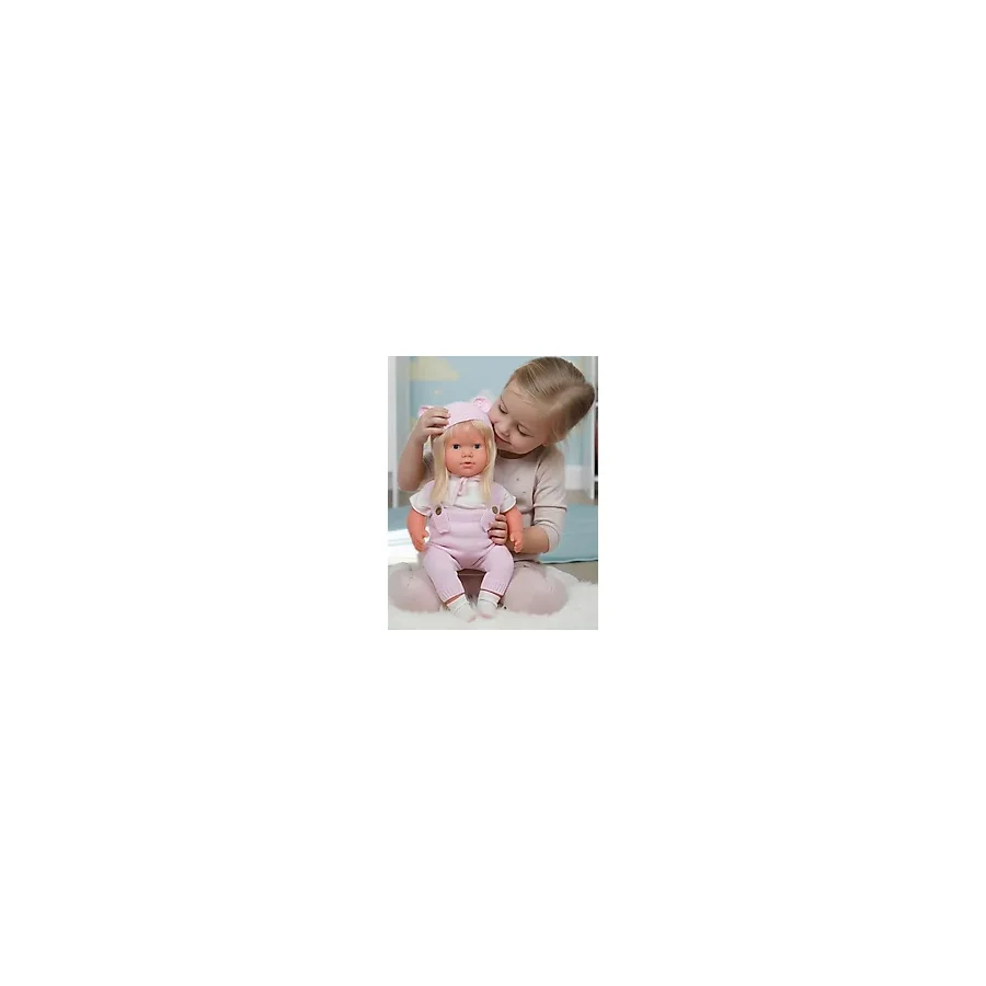 Şaşkın House Konuşan Sevimli Et Bebek & 65 cm Sevimli Sesli Oyuncak Bebek & Eğitici ve Uyku Arkadaşı
