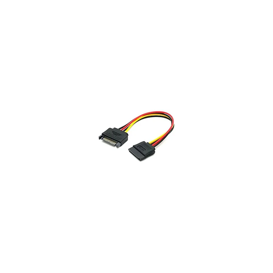 Sata 15 pin dişi erkek uzatma kablosu sata hdd güç kablosu 30 cm
