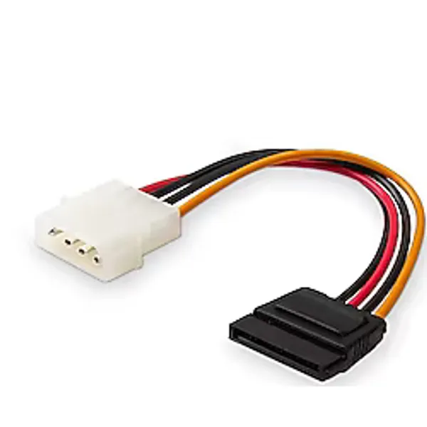 Sata Molex Çevirici SATA 15 Pin Dişi Molex 4 Pin Erkek Güç Kablosu