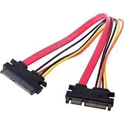 Sata Uzatma Kablosu 20 cm Data+power