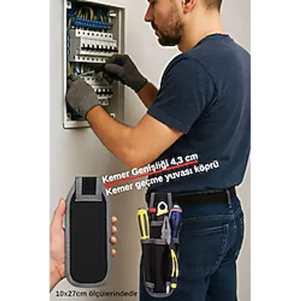 Satış Diyarı Bel Tipi Alet Çantası Hırdavat Çantası Takım Çantası Bez Takım Çantası İnşaat İşçileri,Elektrikçiler