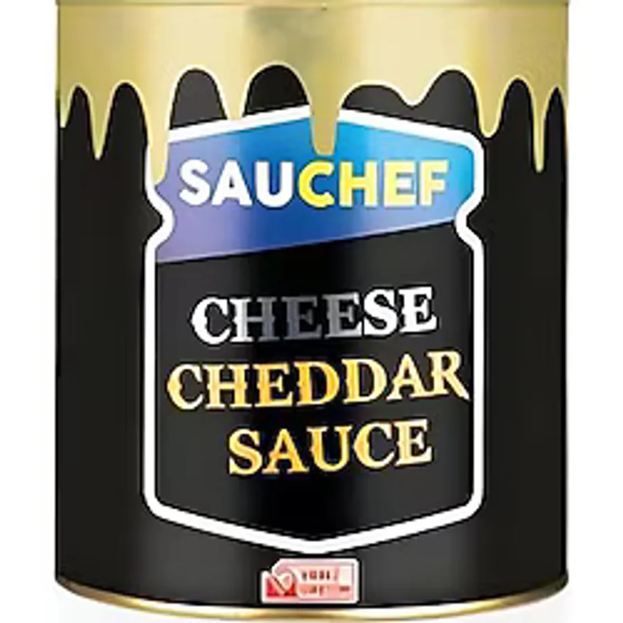 Sauchef Cheddar Peynirli Sos 2800 gr x 4 Adet - 2,8 kg