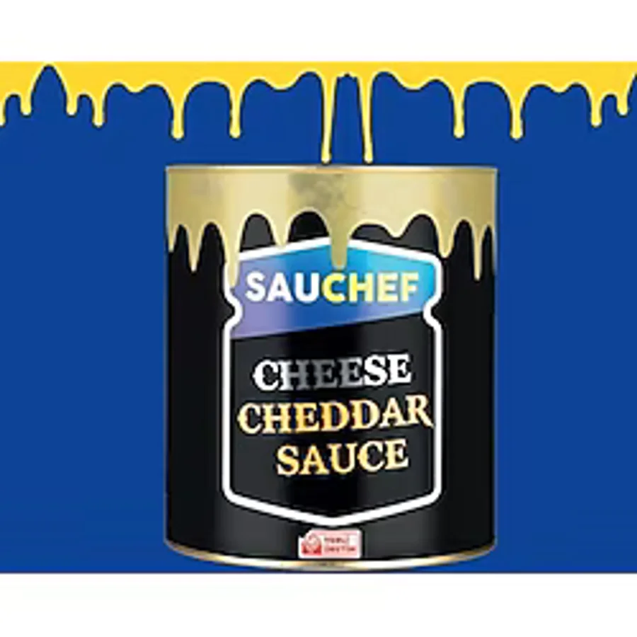 Sauchef Cheddar Sauce Peynir Sosu 2800 G
