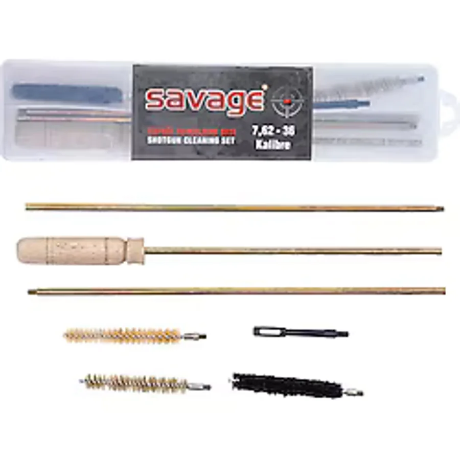SAVAGE Tüfek Harbi Takımı - Temizleme Seti - Savage - 36 CL / 7,62 MM - Kutulu