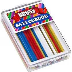 Sayı Çubuğu Plastik Kutulu