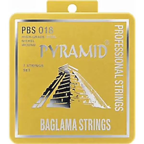 Saz Musik Shop Pyramid Bağlama Teli 0.18 Kısa Sap Takım Tel