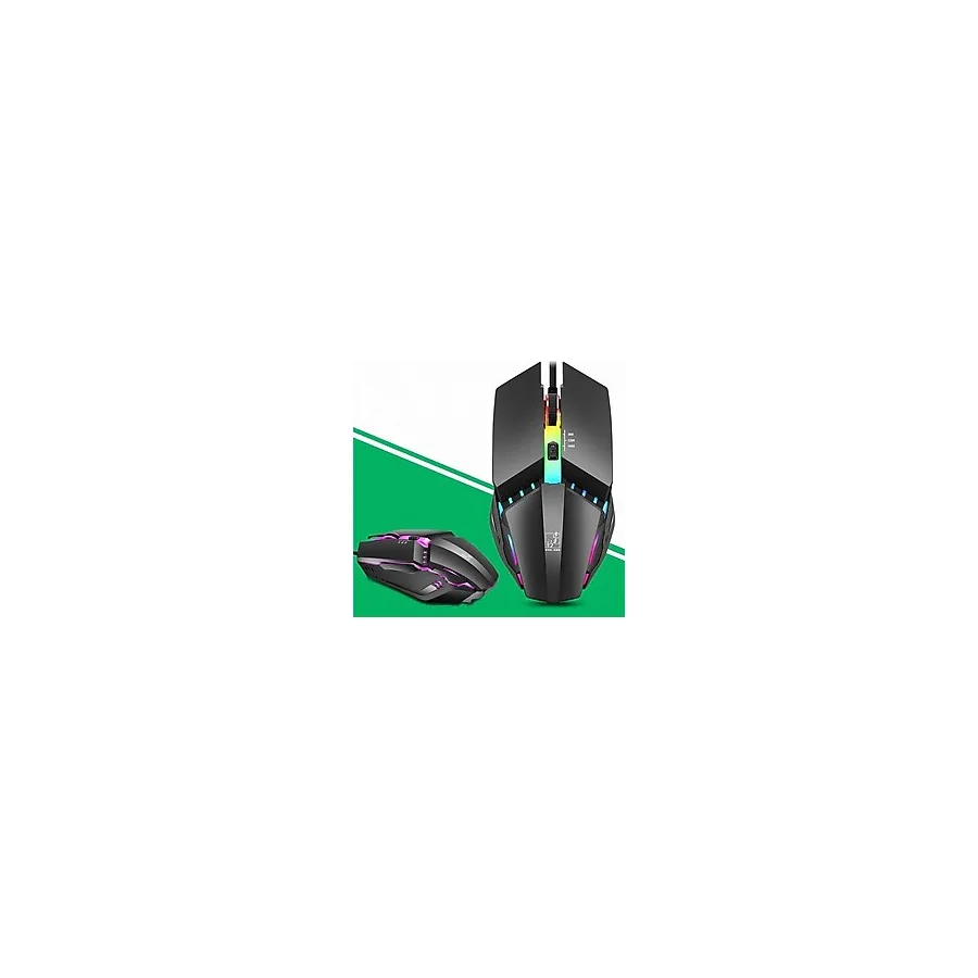 Sb Shopping Ally K3 Işıklı Kablolu Oyuncu Mouse USB Bağlantı Tipi ile 4 Düğmeli Yüksek Hassasiyetli Oyun Aksesuarı