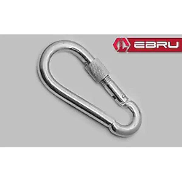 sbodurhome Ebru Vidalı Karabina, Kanca, Çengel 8mm - 2 Adet - 1 - Renkli