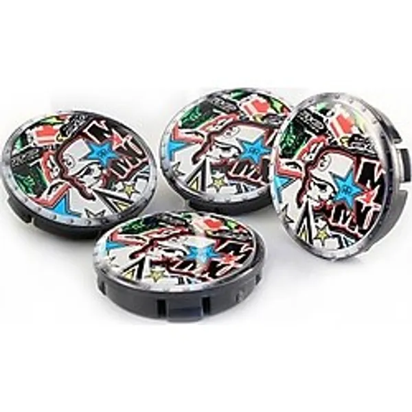 Schadel Rr Damla Geçme Jant Göbek Kapağı 4 Lü Set 55/58mm