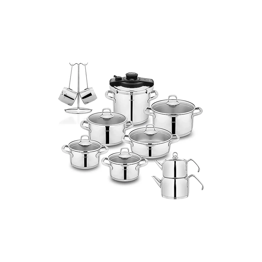Schafer Jewel 18 Parça Çelik Çeyiz Seti