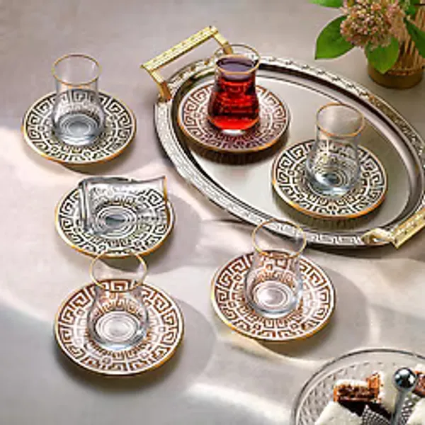 Schafer Keops 12 Parça 6 Kişilik Çay Seti