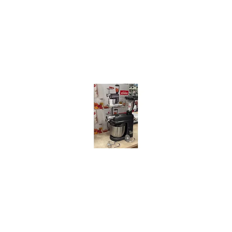 Schafer Prochef Multimix Hamur & Kıyma ve Sürahi Blender Aparatı Stand Mikser - Siyah