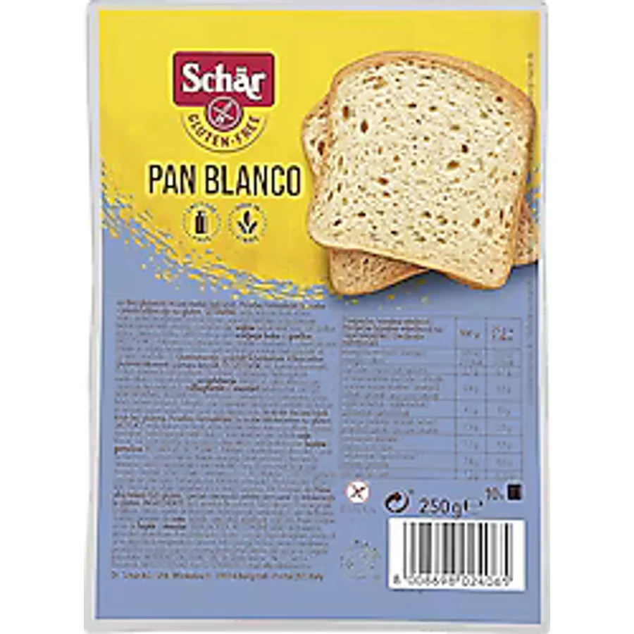 Schar Pan Blanco Dilimli Ekmek 250 gr