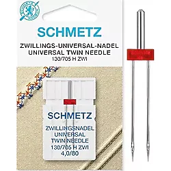 Schmetz Ev Tipi Aile Dikiş Makinesi Çiftli Dikiş Iğnesi / 130/705 H Zwı 4.0/80