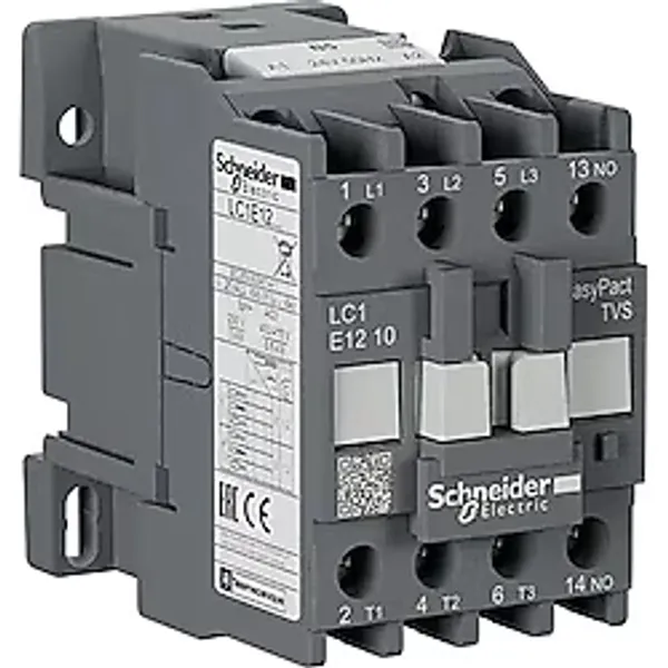 Schneider 12A 220V Bonin Kontaktor 5,5Kw Lc1e1210m5