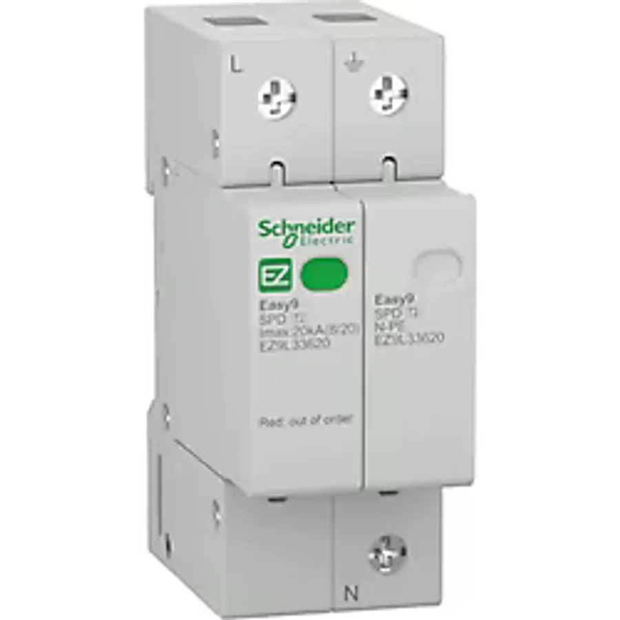 Schneider Bir Kutuplu 20 Ka Parafudr Ez9L33620