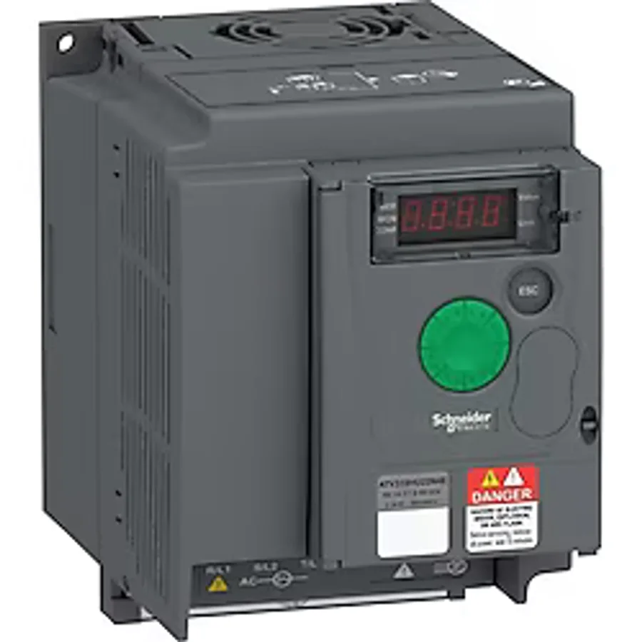 Schneider Electric ATV310HU22N4E Değişken hızlı sürücü ATV310, 2.2 kW, 3 hp, 380...460 V, 3 fazlı, f
