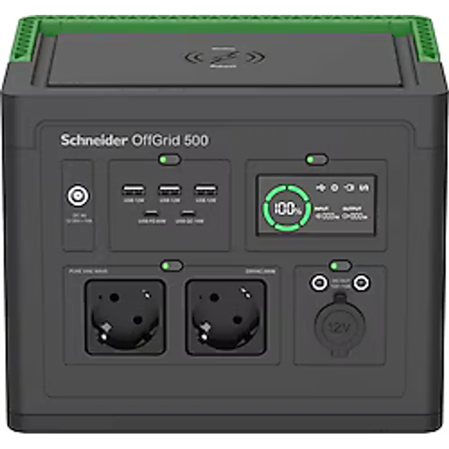 Schneider Electric PPS500-GR 517 Wh Taşınabilir Güç Kaynağı