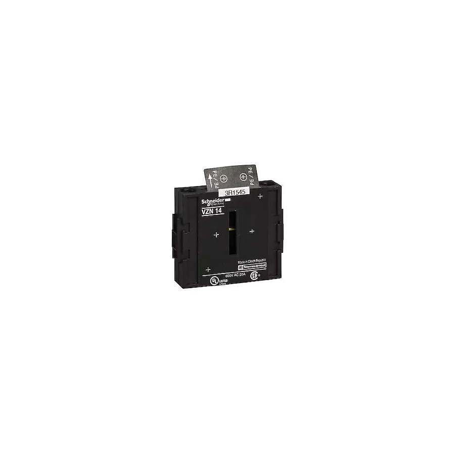 Schneider Electric VZN14, 20 Amper, Mini Vario Şalterler İçin Topraklama Modülü, VCDN12, VCDN20, VBDN12 VE VBDN20 Uyumlu
