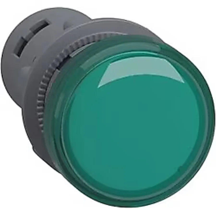 Schneider Electric XA2EVB3LC Sinyal Lambası, Plastik, Yeşil, Ø 22 Mm, Ledli, 24 V Ac/dc - Yeşil