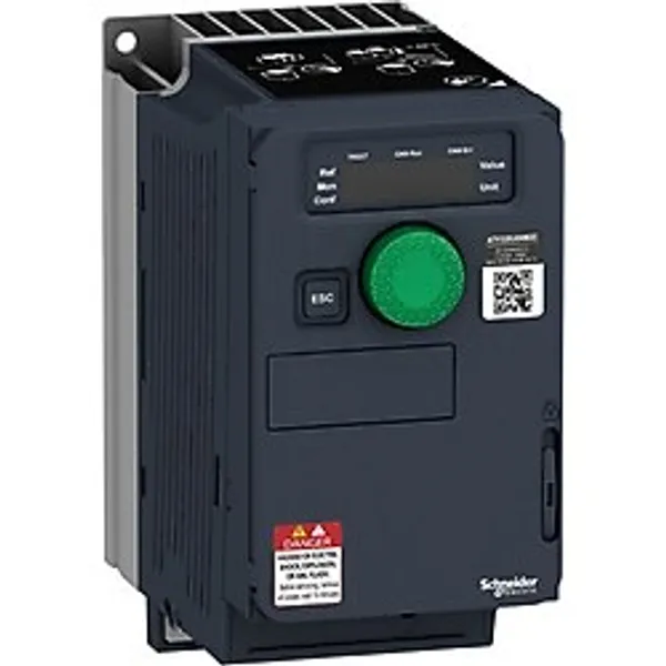 Schneider Hız Kontrol Cihazı ATV320 - 0.37KW - 200...240V - Monofaze - Kompakt Tip - 0.37 KW
