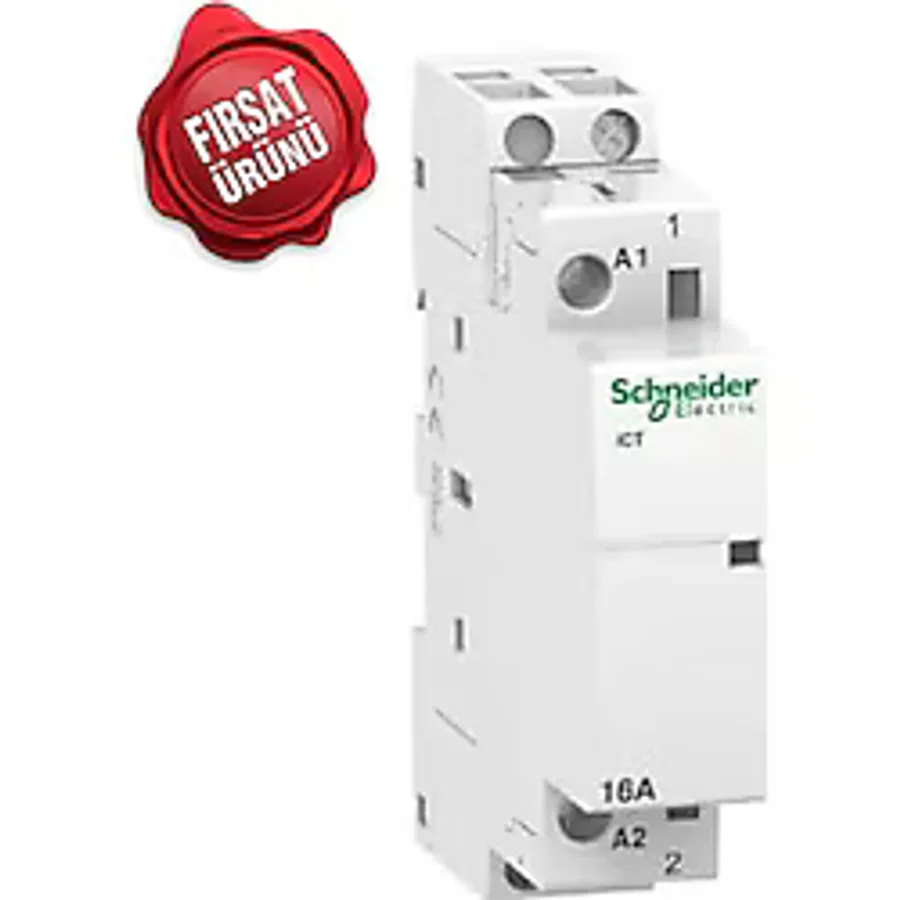 Schneider,İct 16A 1Faz Sessiz Kontaktör A9C22711