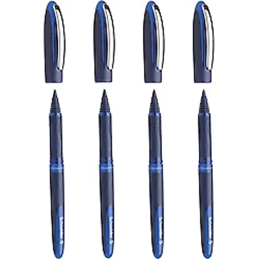 Schneider One Business 0,6 Mm Roller İmza Kalemi Mavi 4 Adet