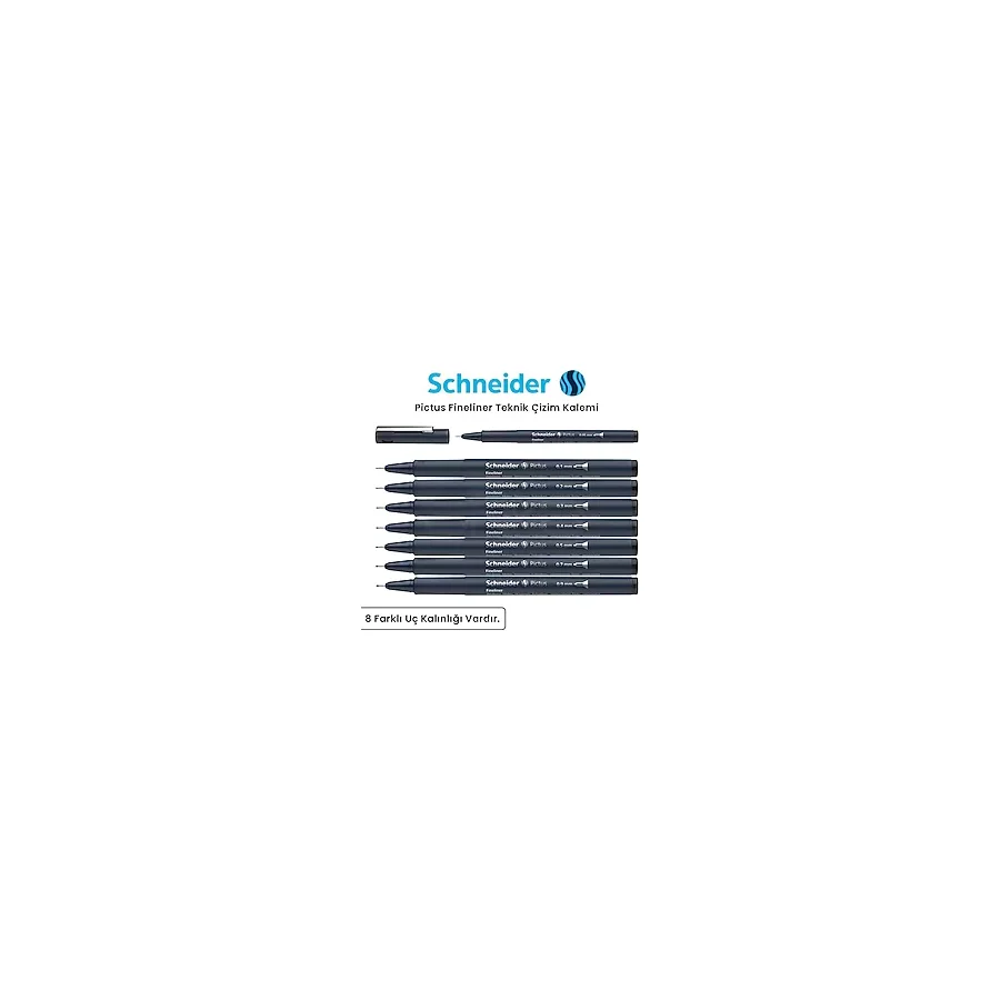 Schneider Pictus Fineliner Teknik Çizim Kalemi