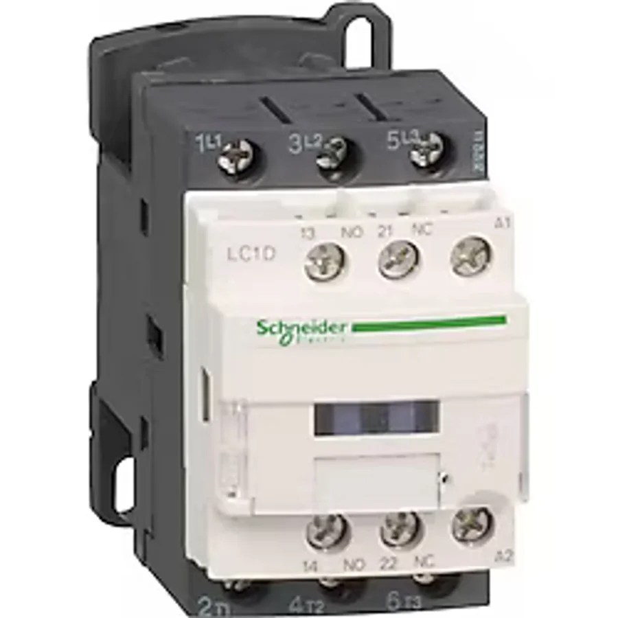 Schneider TeSys Deca Kontaktör 3P 18A AC3 220VAC LC1D18M7