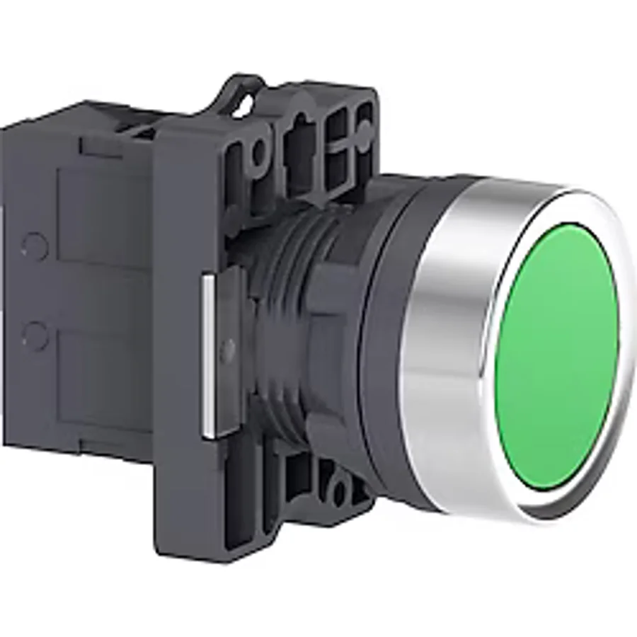 Schneider Xa2ea31 Yaylı Buton Yeşil