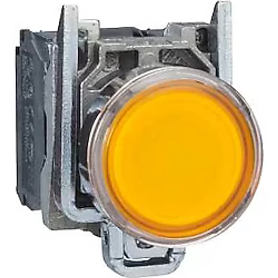 Schneider XB4-BW35B5 Korumalı Ledli Işıklı Turuncu Buton