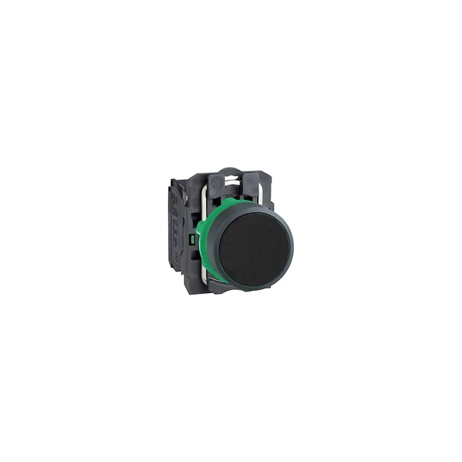 Schneider XB5AA21 22 mm Yaylı Siyah Kumanda Butonu Plastik